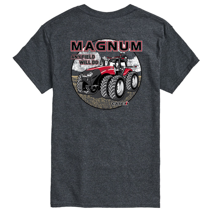 Magnum Any Field Will Do Case IH Mens Short Sleeve Tee