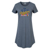 IH Harvester BBTail Patriotic Womens Anyway Dress