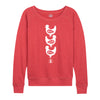 Scandinavian Chickens IH Womens French Terry Pullover