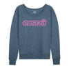Neon Case IH Logo Womens French Terry Pullover