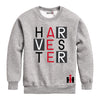Harvester Blocked IH Kids Crew Fleece