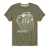 Case IH Retro Repeat Boys Short Sleeve Tee