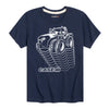 Case IH Retro Repeat Boys Short Sleeve Tee