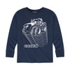 Case IH Retro Repeat Boys Long Sleeve Tee