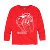 Case IH Retro Repeat Boys Long Sleeve Tee