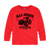 All State Smart Power Case IH Boys Long Sleeve Tee