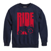 Retro RIDE Tractor IH Boys Crew Fleece