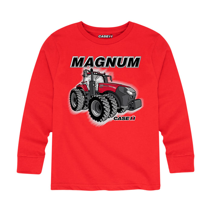 Magnum Graphic Pattern Case IH Boys Long Sleeve Tee