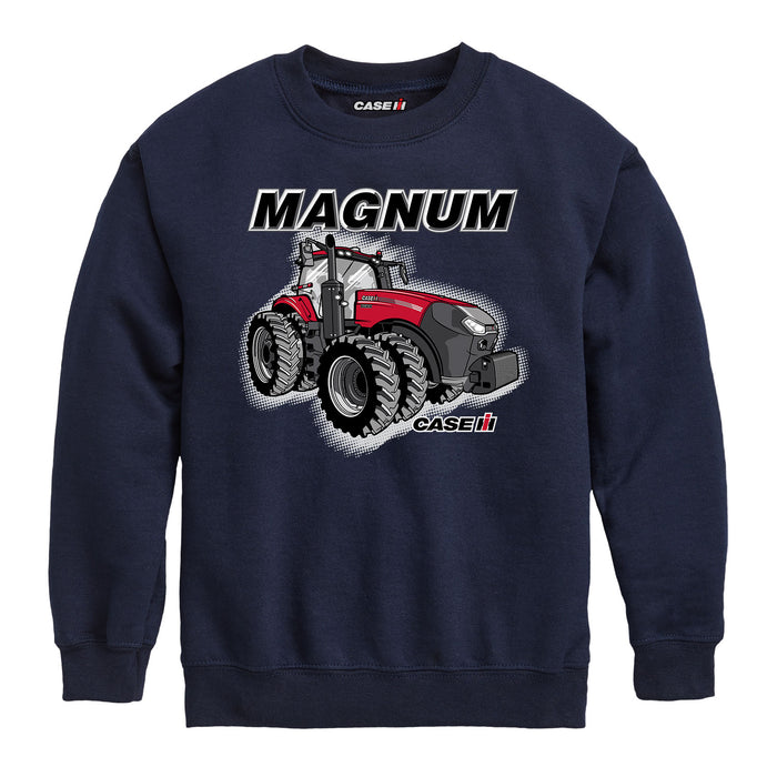 Magnum Graphic Pattern Case IH Boys Crew Fleece