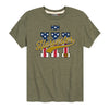 IH Harvester BBTail Patriotic Boys Short Sleeve Tee