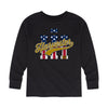 IH Harvester BBTail Patriotic Boys Long Sleeve Tee