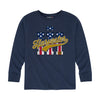 IH Harvester BBTail Patriotic Boys Long Sleeve Tee