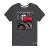 Magnum Red Power Case IH Boys Short Sleeve Tee