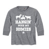 Hangin With My Homies IH Boys Long Sleeve Tee