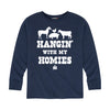 Hangin With My Homies IH Boys Long Sleeve Tee