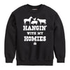 Hangin With My Homies IH Boys Crew Fleece