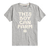 This Boy Can Farm IH Boys Short Sleeve Tee