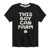 This Boy Can Farm IH Boys Short Sleeve Tee