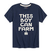 This Boy Can Farm IH Boys Short Sleeve Tee