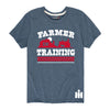 Farmer In Training Boys Short Sleeve Tee