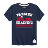 Farmer In Training Boys Short Sleeve Tee