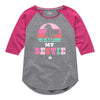 Horse My Bestie IH Girls Raglan