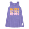 Howdy Retro Stacked IH Girls Aline Dress