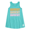 Howdy Retro Stacked IH Girls Aline Dress