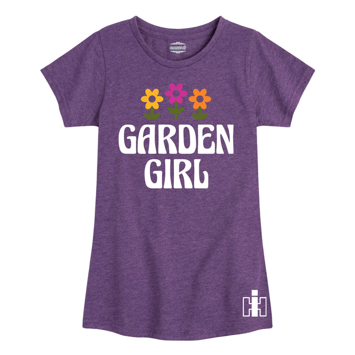 Garden Girl IH Girls Fitted Short Sleeve Tee