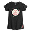 Rise And Shine Bright IH Girls Fitted Short Sleeve Tee