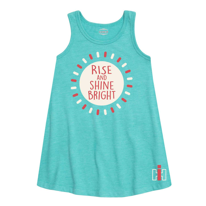 Rise And Shine Bright IH Girls Aline Dress