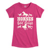 Horses for Days IH Girls Fitted Short Sleeve Tee