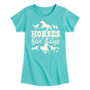 Horses for Days IH Girls Fitted Short Sleeve Tee