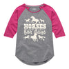 Horses for Days IH Girls Raglan