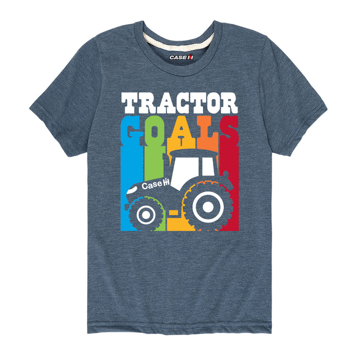 Tractor Goals Case IH Kids Short Sleeve Tee