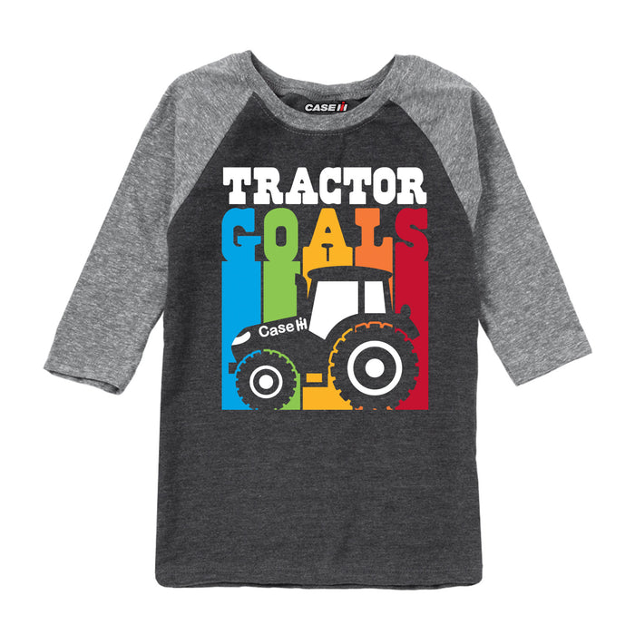 Tractor Goals Case IH Kids Raglan