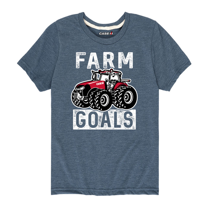 Farm Goals IH Kids Short Sleeve Tee
