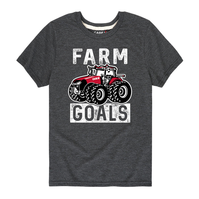 Farm Goals IH Kids Short Sleeve Tee