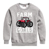 Farm Goals IH Kids Crew Fleece