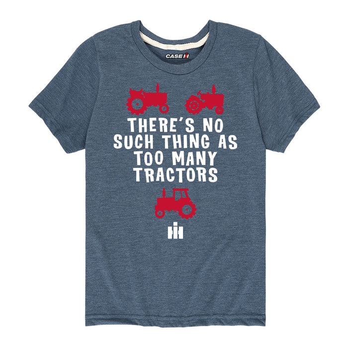 Too Many Tractors IH Kids Short Sleeve Tee