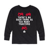 Too Many Tractors IH Kids Long Sleeve Tee