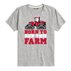 Born To Run This Farm Kids Short Sleeve Tee