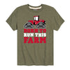 Born To Run This Farm Kids Short Sleeve Tee