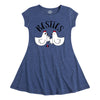 Besties IH Kids Fit and Flare Dress