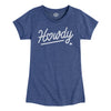 Howdy Rope Script Kids Fitted Short Sleeve Tee