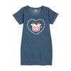 Ill Love Daddy IH Kids Fleece Dress