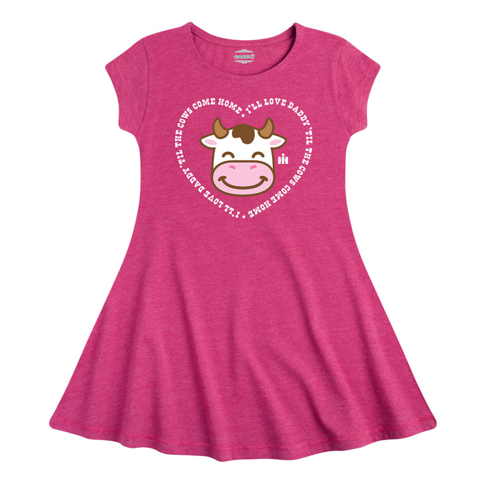 Ill Love Daddy IH Kids Fit and Flare Dress