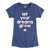 Let Your Dreams Grow IH Kids Fitted Short Sleeve Tee