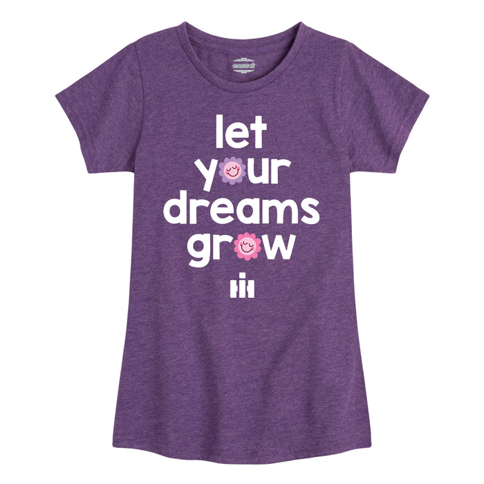 Let Your Dreams Grow IH Kids Fitted Short Sleeve Tee