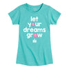 Let Your Dreams Grow IH Kids Fitted Short Sleeve Tee